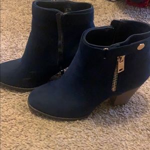 Navy booties!